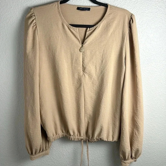 Tommy Hilfiger Long Sleeve Zip Blouse - Picture 10 of 10